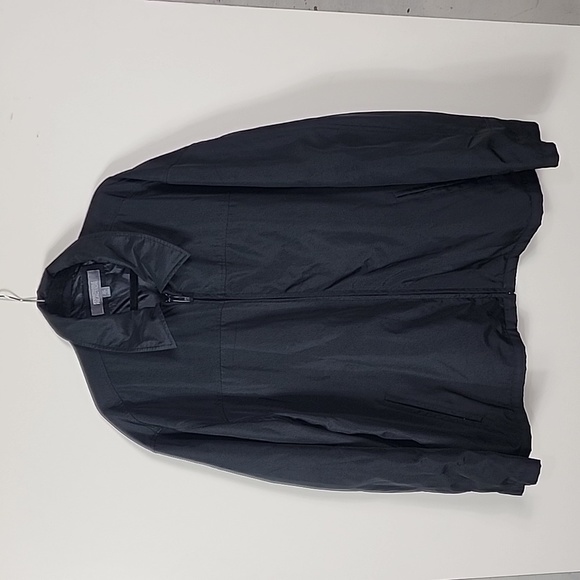 Kenneth Cole Reaction Mens Size 3X Black Zip Up Light Jacket - Picture 1 of 6